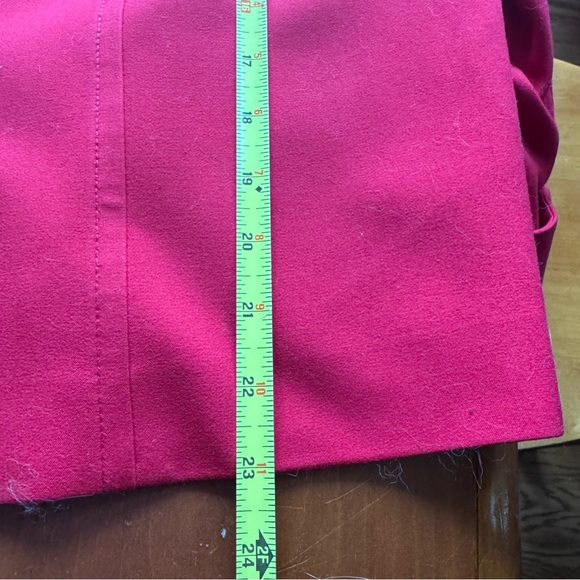 Tahari Arthur S. Levine red blazer jacket with three-quarter sleeves size 16 - Picture 7 of 10